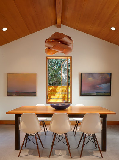 Midcentury Dining Room by Craig McMahon Architects, Inc.