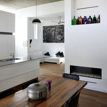 house A