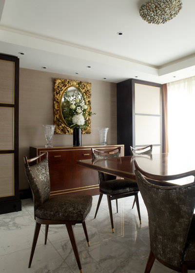 Contemporary Dining Room by TLA Studio