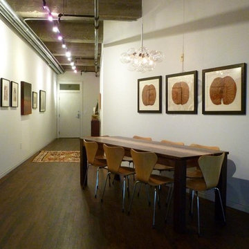 Houston Loft Dining Room