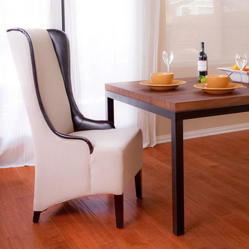 Howard Beige Tall Dining Chair