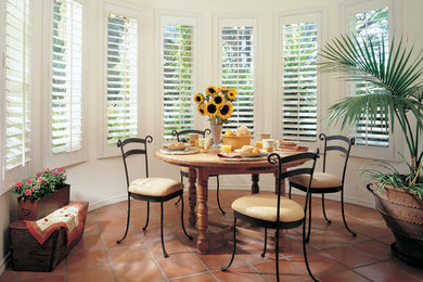 Cottage dining room photo in Orange County