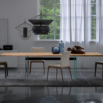 Ikon Wooden Dining Table by Cattelan Italia