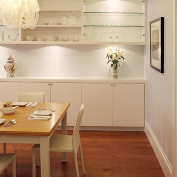 Dining Room with Built-In Millwork