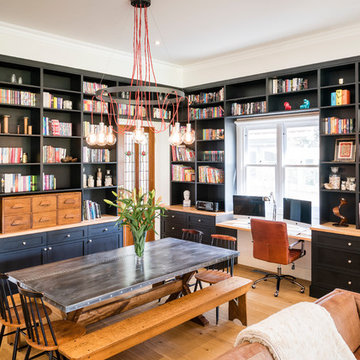 Industrial Kitchen and Library
