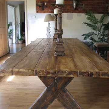 Industrial Style Demolition Dining Table