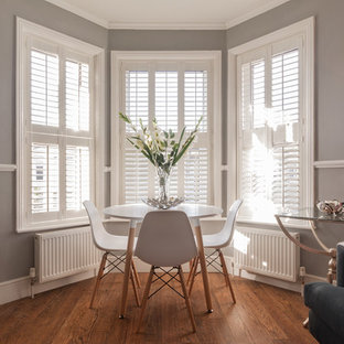 Esempio di una sala da pranzo boho chic