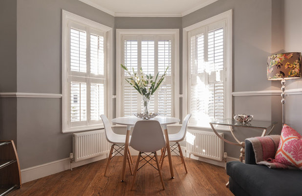 Eclectic Dining Room by Coral Interiors