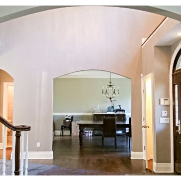 Interior Entry and living room