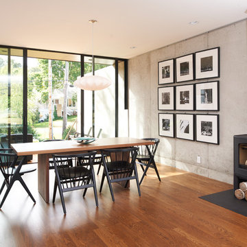 Interior of dining room