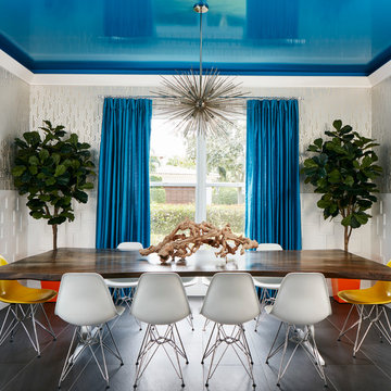 Into The Blue Dining Room