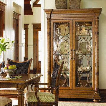 Island Estate Mariana Display Cabinet With Lighted Interior