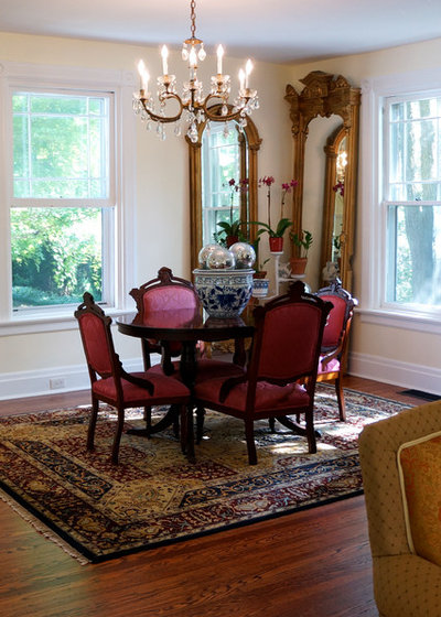 Traditional Dining Room by Restoring our 1890 Victorian