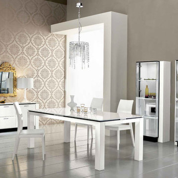 Italian Dining Set by Rossetto made in Italy