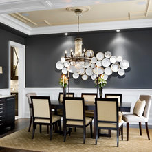 Traditional Dining Room by Jane Lockhart Design