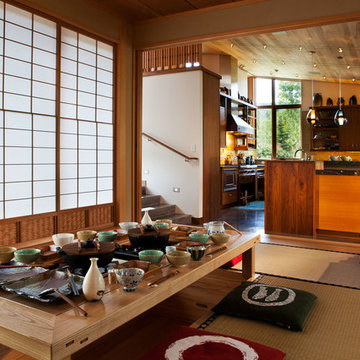 Japanese Inspired Ranch Home