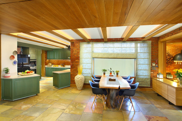 Contemporary Dining Room by Group DCA