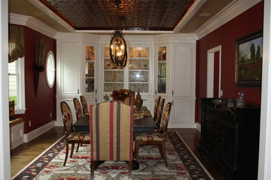 Inspiration for a traditional dining room in New York.