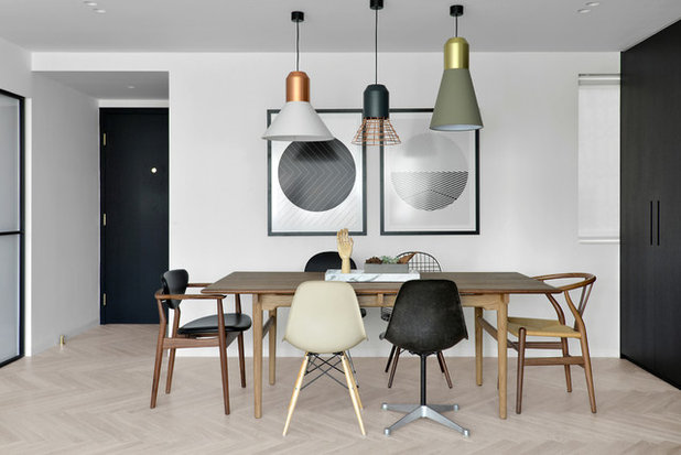 Scandinavian Dining Room by hoo Interior Design & Styling
