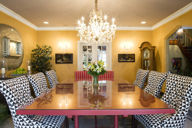 Traditional Dining Room by Joni Spear Interior Design