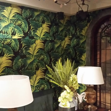 jungle palms wallpaper