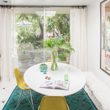 Kelly Oxford's Kitschy Mid-Century Redesign in LA