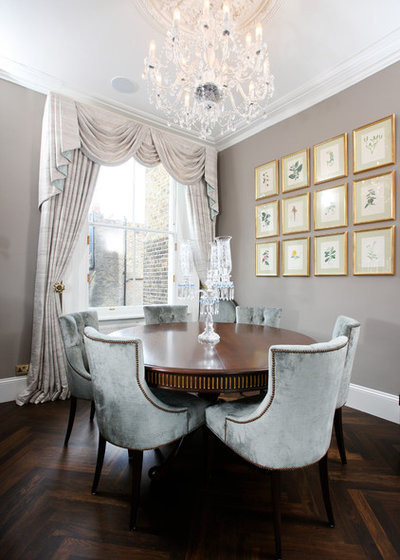 Traditional Dining Room by Oficina Inglesa London