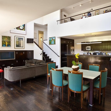 Kitchen and breakfast area by MGS architecture