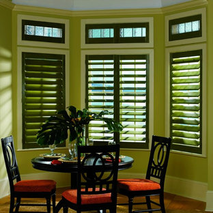 Dining room - modern dining room idea in Denver