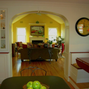 Kitchen and Livingroom Renovation, Belmont MA