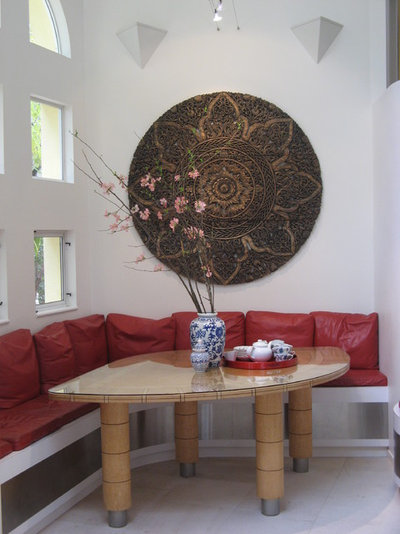 Contemporary Dining Room by Jane Ellison