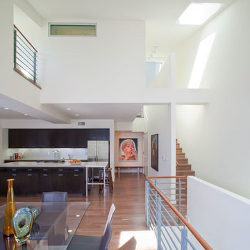 Kitchen, Dining & Living Space