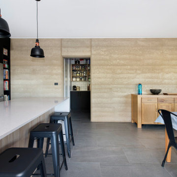 Kitchen/Dining - The Rammed Earth House