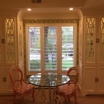 Kitchen Plantation Shutter look!