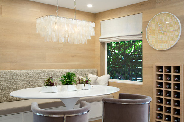Transitional Dining Room by Form Collective