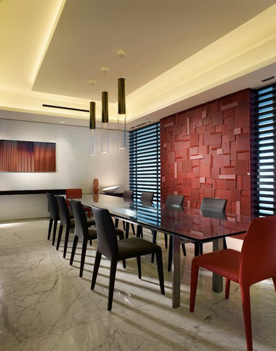Contemporary Dining Room by Pepe Calderin Design- Modern Interior Design