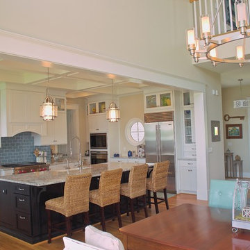 Lake House Open Kitchen Dining