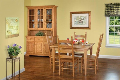 Inspiration for a craftsman dining room remodel in Tampa