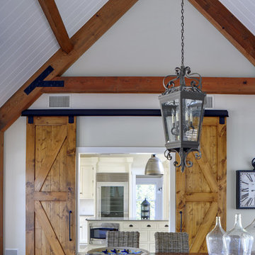 Laurel Hollow Post and Beam Barn Home