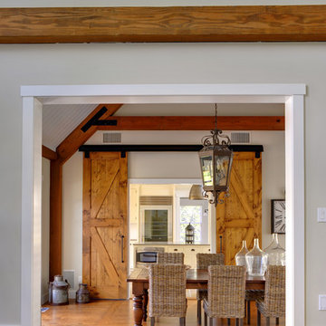 Laurel Hollow Post and Beam Barn Home