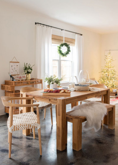 Scandinavian Dining Room by Lauren DeBello Interiors