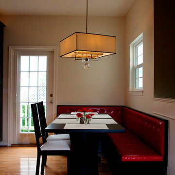 Leesburg Contemporary Kitchen - Chandelier