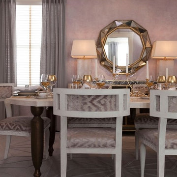 Lilac Textural Glamour