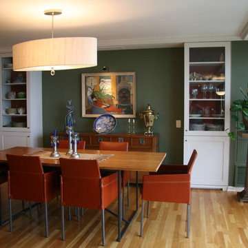 Lincoln Park Eclectic Menagerie - Colorful Dining Room