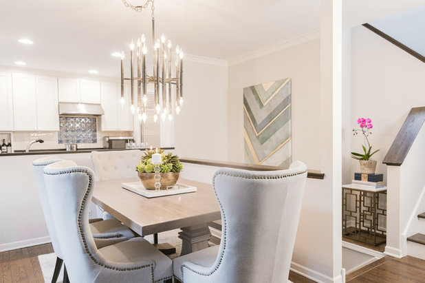 Transitional Dining Room by Walter E. Smithe Furniture and Design