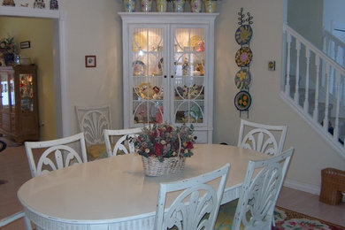 Inspiration for a timeless dining room remodel in Other