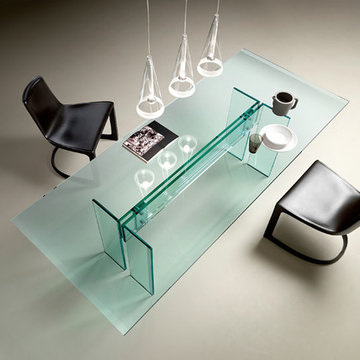 Lit Dining Table by Fiam Italia