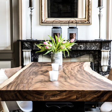 live edge dining table, london