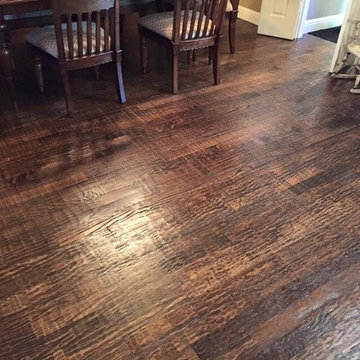 Living Room and Dining Room Wood Flooring in McKinney, TX