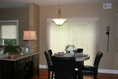 Example of a dining room design in New York